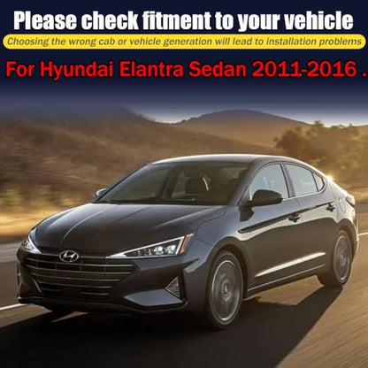 Rain Guards for Hyundai Elantra Sedan 2011