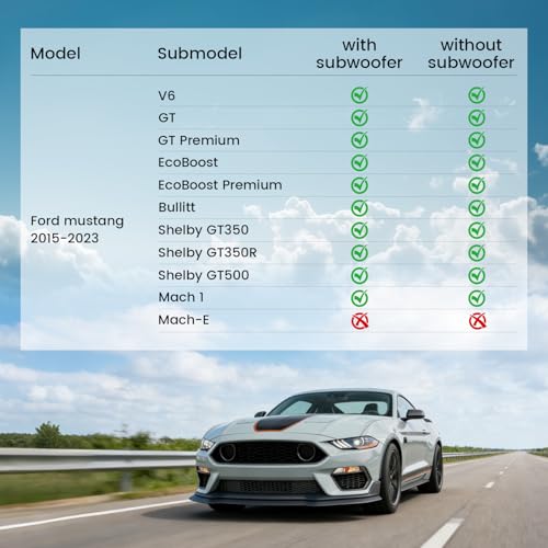 Cargo Mat for Ford Mustang 2015