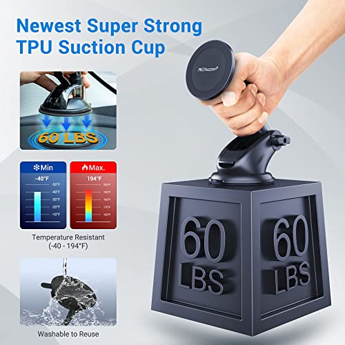 Car Windshield Magnetic Phone Mount Holder for MagSafe iPhones