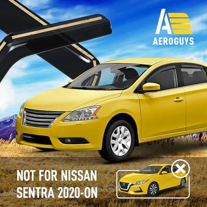 Extra Durable Window Deflectors in (4 Count)