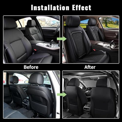 Faux Leather Front Set for Volkswagen Taos Seat Covers 2022