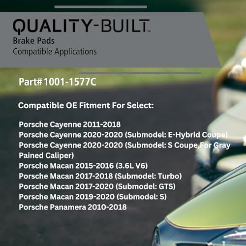 Front Ceramic Brake Pads