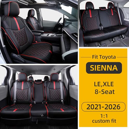 Custom Sienna Seat Covers for 2021