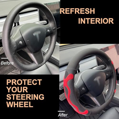Comfy Grip Steering Wheel Cover for Tesla Model Y