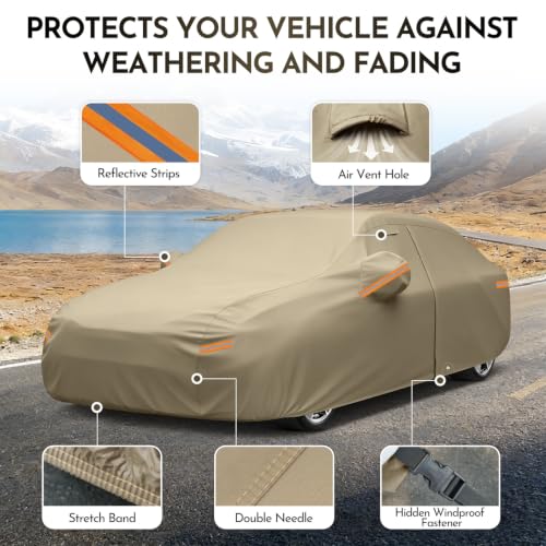 Custom Fit Car Cover for Mercedes Benz C Class C250 C300 C350 C400 C450 C43 C63
