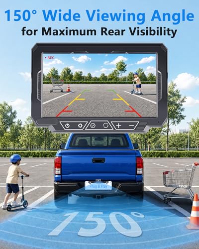 1080P HD 7 Inch Wireless Backup Camera