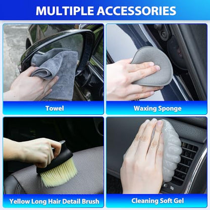 Car Cleaning Kit with High Power Vacuum