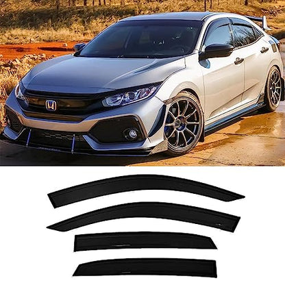 Window Visors Rain Guards for 2016