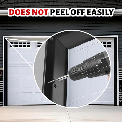 Garage Door Seal Top and Sides Seal Strip (40 Foot)