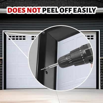Garage Door Seal Top and Sides Seal Strip (40 Foot)