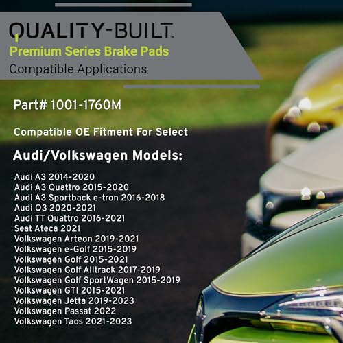 Front Semi Metallic Brake Pads