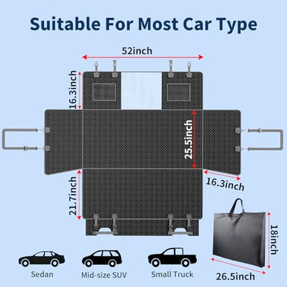 Tough Dog Car Seat Cover for Back Seat with Seatback Top Protection