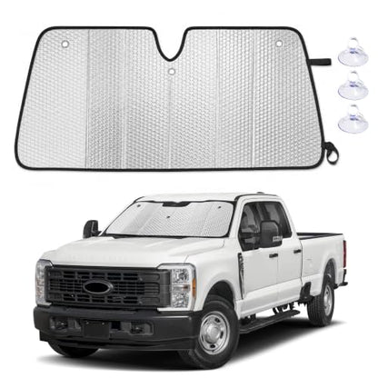 Foldable Sun Shade Fit for Ford F250 2017