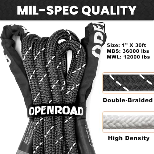 Kinetic Recovery Tow Rope