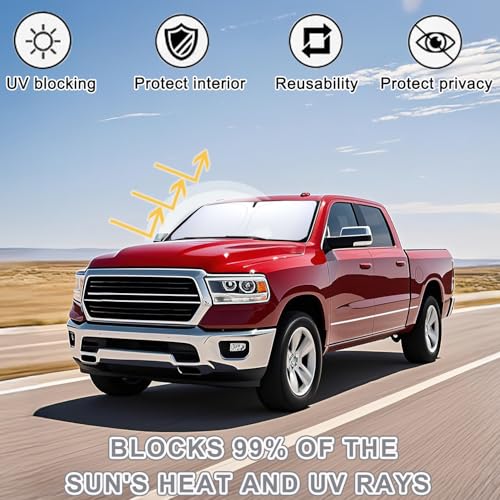 Windshield Sun Shade for Dodge Ram 1500 2009