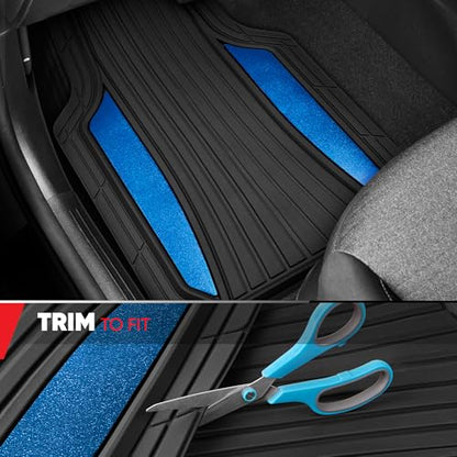 ChromeTech Car Floor Mats Full Set