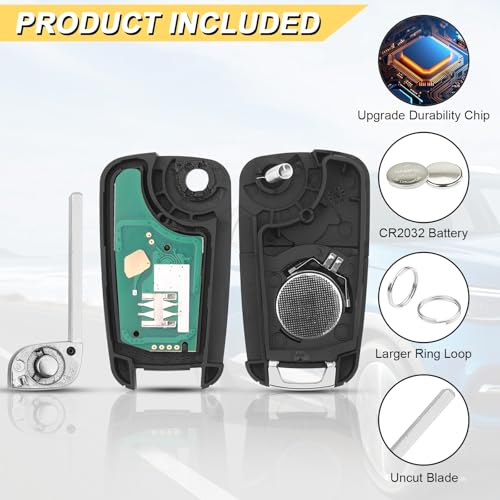 Key Fob Replacement for 2014 (2 Count)