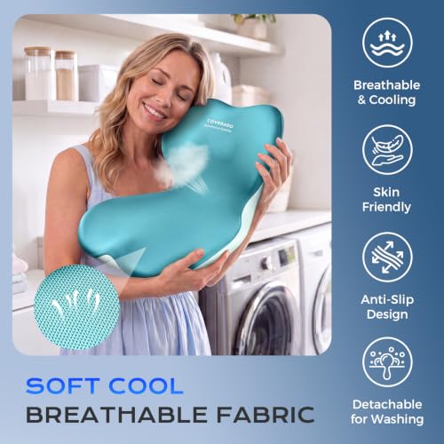 Car Seat Cushion and Lumbar Support Pillow One Piece