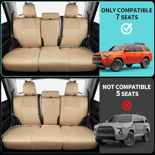Seat Covers for Toyota 4Runner 2011 (7 Count)