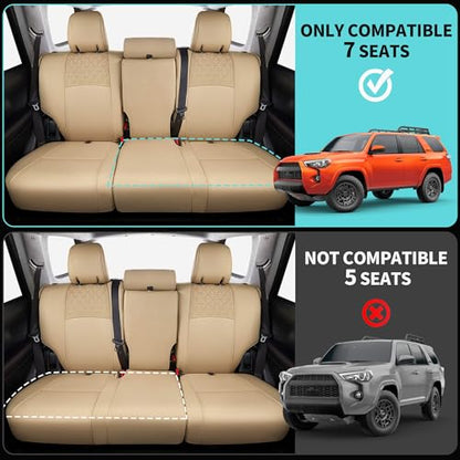 Seat Covers for Toyota 4Runner 2011 (7 Count)