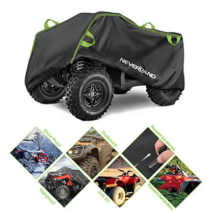ATV Cover Heavy Duty Waterproof 4 Wheeler Cover for Honda L