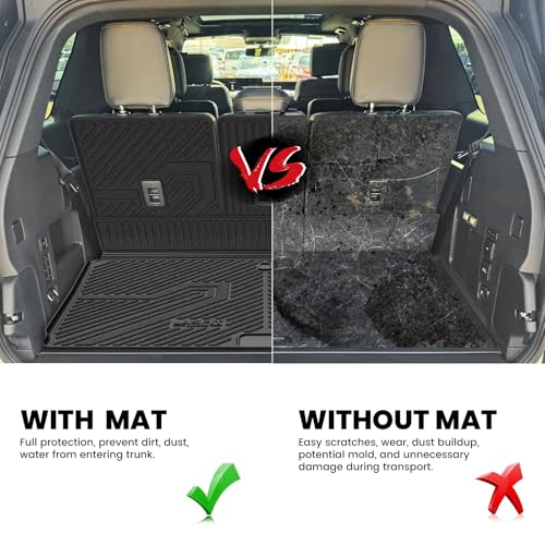 Floor Mat with Ford Expedition Max 7&8 Seats 2025 2026 2027