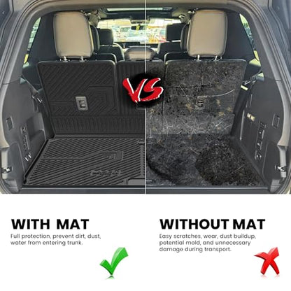 Floor Mat with Ford Expedition Max 7&8 Seats 2025 2026 2027