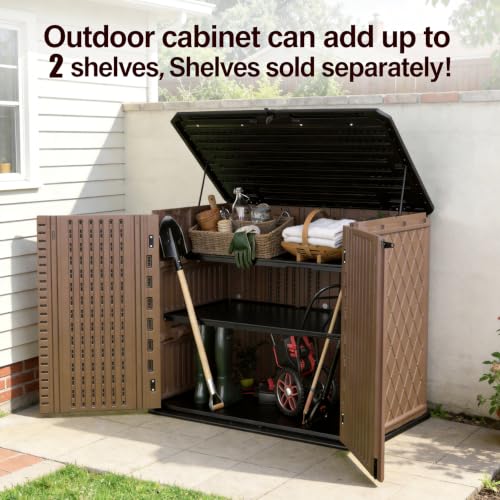 Horizontal Resin Storage Shed