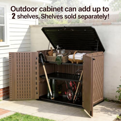 Horizontal Resin Storage Shed