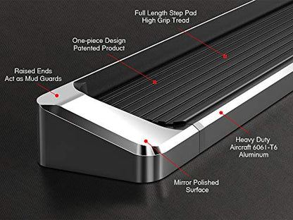 Silver Running Board Style