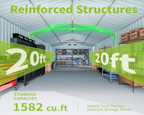 20 x 13 FT Outdoor Storage Shed