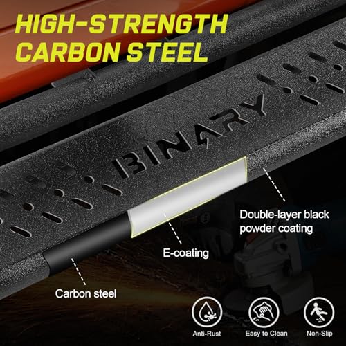 Running Boards Drop Down Side Step Compatible with Vehicle 1997