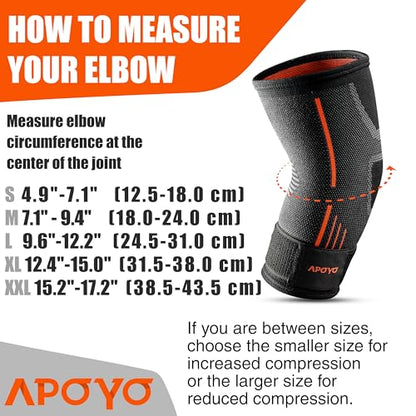 Tennis Elbow Brace for Women & Men (2 Count)