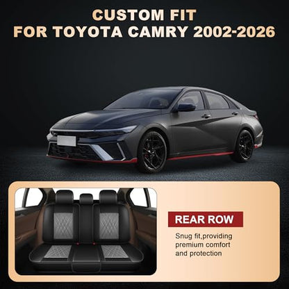 2 Front Car Seat Covers for Toyota Camry 2002
