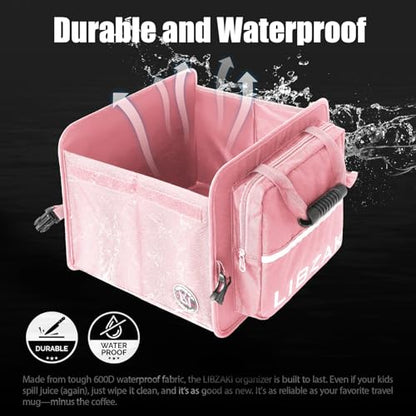LIBZAKI Car Trunk Storage Organizer