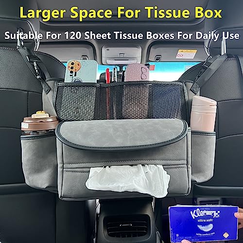 Car Suede Seat Organizer High