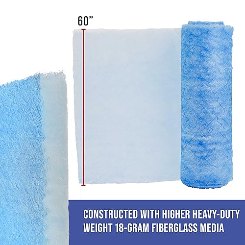 Elite Paint Spray Booth Exhaust Filter Roll 60" x 100'