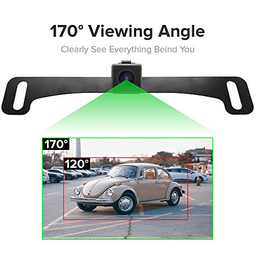 10.5" OEM Rear View Mirror with 4.3" LCD Screen and 170° Backup Camera