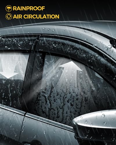 Rain Guards for Car Windows