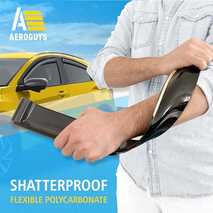 Extra Durable Window Deflectors in (4 Count)