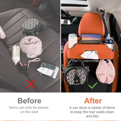 Car Seat Back Cup Holder