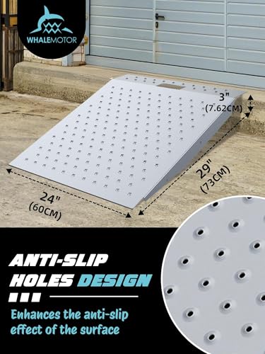 Shed Ramp 29"L x 48"W Ramp for Shed Entrance