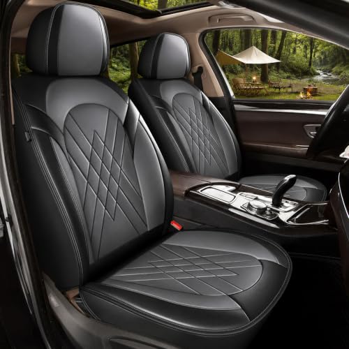2 Front Car Seat Covers for Honda Accord 2003