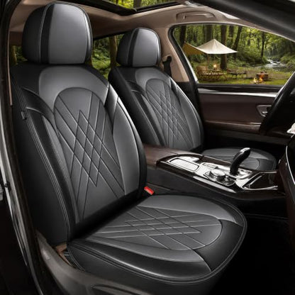 2 Front Car Seat Covers for Honda Accord 2003