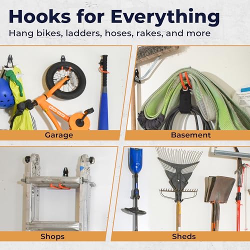 16 Pack Garage Storage Hook Anti (16 Count)