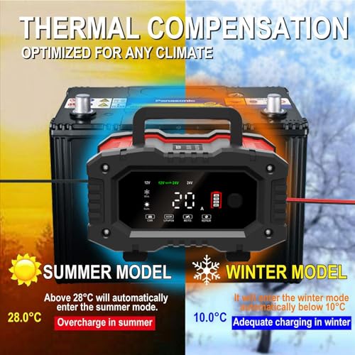 20 Amp Car Battery Charger