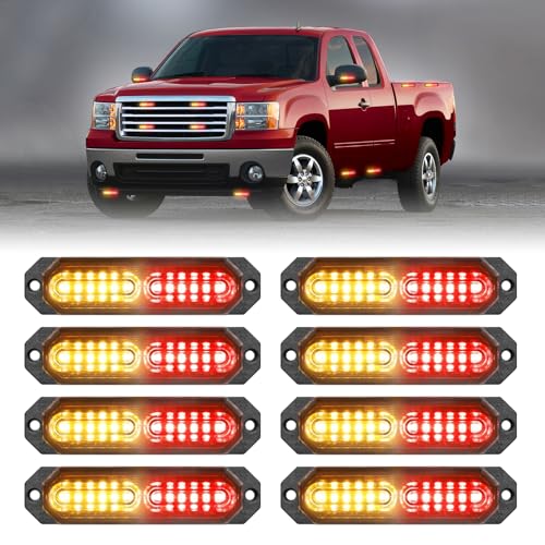 1200T Emergency Strobe Grille Lights (8 Count)