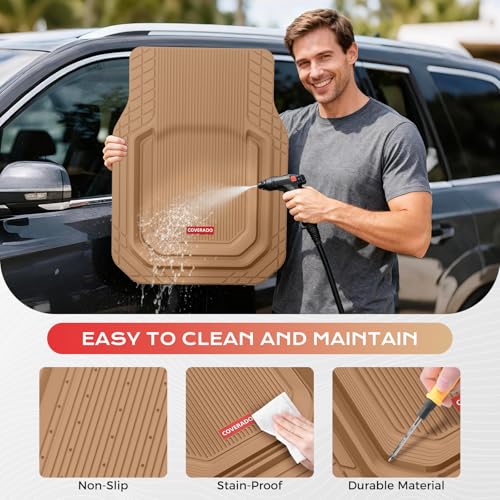 Floor Mats for Cars (3 Count)