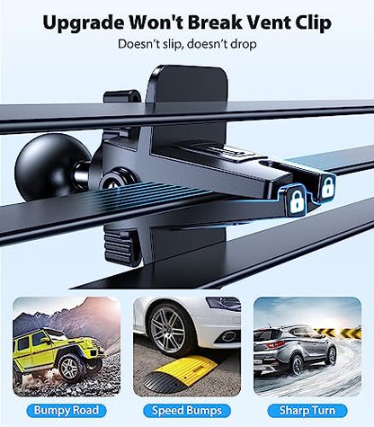 for MagSafe Car Mount [Upgraded Strongest Magnet Power] Magnetic Phone Holder for Car Vent 360 Adjustable Magnetic Car Phone Holder Mount for iPhone 17 Pro Max 16 15 14 13 12 Plus Mini