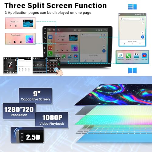 8 Core 6+128G Android 15 Car Stereo for Subaru Forester WRX Impreza 2015